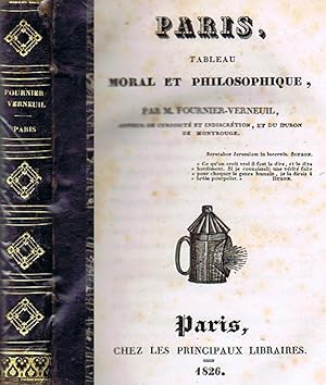 Seller image for Paris - Tableau Moral et Philosophique for sale by Librairie L'Ancien Livre