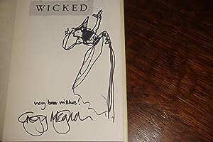 WICKED (signed 1st + sketch of witch)