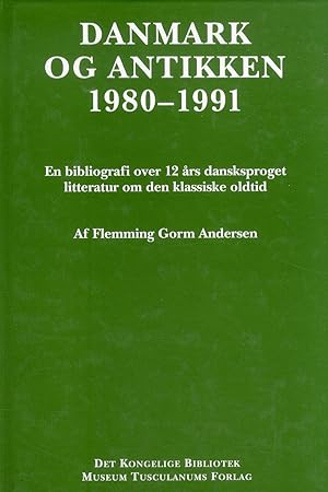 Imagen del vendedor de Danmark og antikken 1980-1991 a la venta por Libro Co. Italia Srl