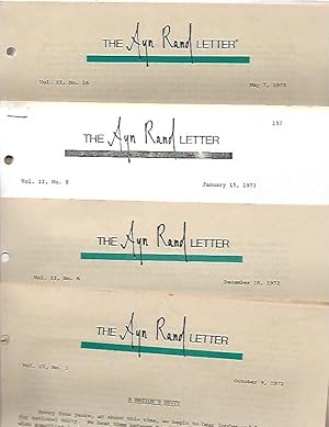 The Ayn Rand Letter Vol. II, No. 1 through Vol. II, No. 26