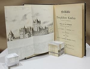 Imagen del vendedor de Geschichte des Bergischen Landes mit besonderer Bercksichtigung der Burg an der Wupper. (Abschlieend mit dem Jahre 1255). Mit 2 Abbildungen. 1. Theil (= alles Erschienene). 2. Auflage. a la venta por Dieter Eckert