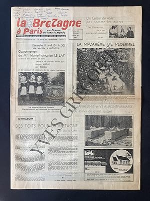 LA BRETAGNE A PARIS-N°1373-6 AVRIL 1973