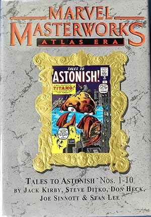 Imagen del vendedor de MARVEL MASTERWORKS Vol. 57 (Variant Gold Foil Edition) : Atlas Era TALES to ASTONISH Nos. 1-10 a la venta por OUTSIDER ENTERPRISES