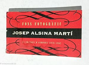 Imagen del vendedor de Fons Fotogrfic "Josep Alsina Mart" 24 imatges D'Andorra 1940 - 1962 a la venta por La Social. Galera y Libros