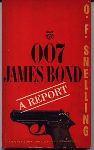 Seller image for 007 James Bond: A Report for sale by West Portal Books