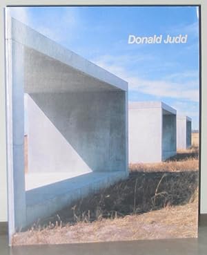 Image du vendeur pour Donald Judd mis en vente par Exquisite Corpse Booksellers