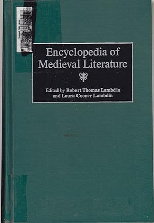 Immagine del venditore per Encyclopedia of Medieval Literature venduto da Jonathan Grobe Books