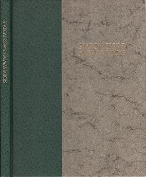 Bild des Verkufers fr Statical Essays: Containing Haemastaticks zum Verkauf von Jonathan Grobe Books