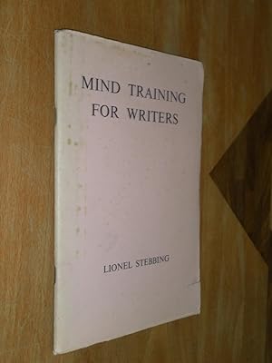 Seller image for Mind Training for Writers for sale by Dublin Bookbrowsers