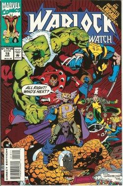 Imagen del vendedor de WARLOCK AND THE INFINITY WATCH: Aug # 19 a la venta por Books from the Crypt