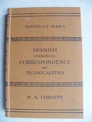 Image du vendeur pour Spanish. Commercial, Correspondence, Technicalities. Hossfeld's Series mis en vente par Buybyebooks