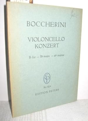 Bild des Verkufers fr Konzert fr Violincello und Orchester B-dur (Studien-Partitur) zum Verkauf von Antiquariat Zinnober