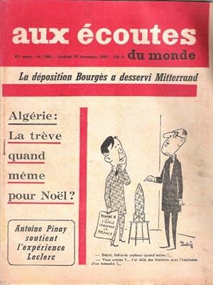 Aux Écoutes du Monde . n° 1784 - 1788 De 1958 et - 1808 - 1814 - 1845 De 1959 . 5 Journaux