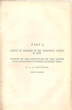 Imagen del vendedor de SKETCH OF THE STRUCTURE OF THE LOWER COAL MEASURES IN NORTH-EASTERN OHIO. a la venta por Legacy Books