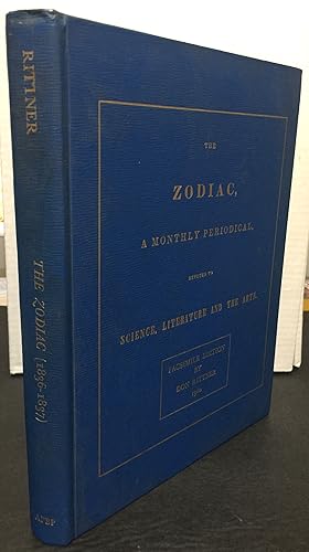 Bild des Verkufers fr The Zodiac, a (Albany New York 1835-1837) monthly periodical, devoted to Science, Literature and the Arts zum Verkauf von Philosopher's Stone Books