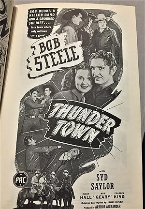 Imagen del vendedor de Movie Ads of the Past #1 ( The "B" Western Movie Advertising copy featuring Tim McCoy, Buster Crabbe, Bob Steele, John Wayne, Roy Rogers, Wild Bill Elliot, Tom Tyler, Hoot Gibson, The Three Mesquiteers and others) a la venta por Philosopher's Stone Books