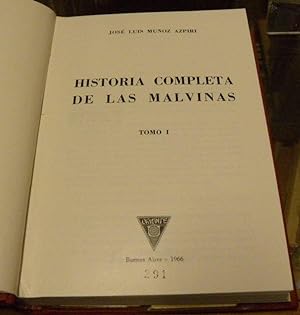 HISTORIA COMPLETA DE LAS MALVINAS