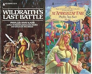 Image du vendeur pour PHYLLIS ANN KARR" FIRST EDITIONS: Wildraith's Last Battle / At Amberleaf Fair mis en vente par John McCormick