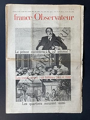 FRANCE OBSERVATEUR-N°479-9 JUILLET 1959