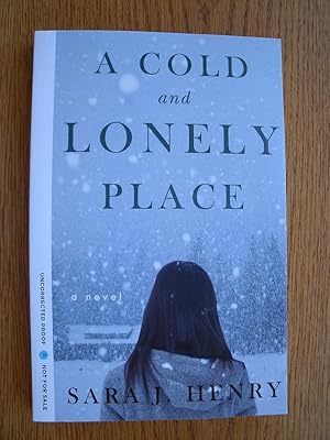 Seller image for A Cold and Lonely Place for sale by Scene of the Crime, ABAC, IOBA