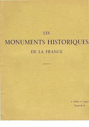 Les monuments historiques de la France