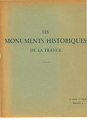 Les monuments historiques de la France