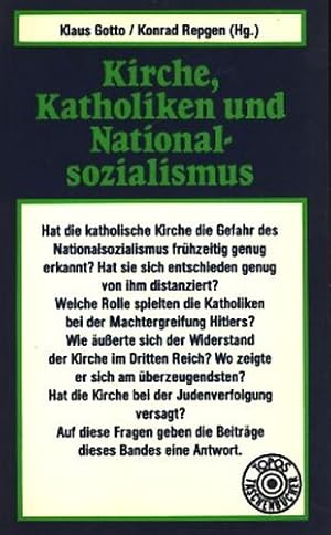 Kirche, Katholiken und Nationalsozialismus ;.