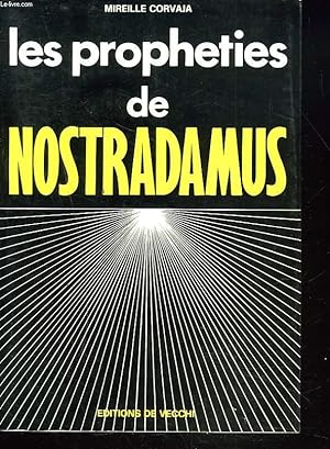 Immagine del venditore per LES PROPHETIES DE NOSTRADAMUS venduto da Le-Livre