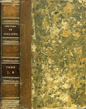 Image du vendeur pour OEUVRES DE MOLIERE, TOMES VII-VIII mis en vente par Le-Livre