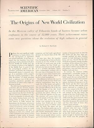 Immagine del venditore per The Origins of New World Civilization venduto da The Book Collector, Inc. ABAA, ILAB