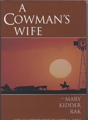 Image du vendeur pour A Cowman's Wife. mis en vente par Quinn & Davis Booksellers