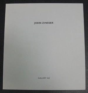 Seller image for John Zinsser for sale by Page 1 Books - Special Collection Room