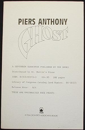 Ghost [Uncorrected Page Proofs]