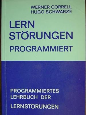Seller image for Lernstrungen programmiert. Programmiertes Lehrbuch der Lernstrungen. for sale by Antiquariat Tarter, Einzelunternehmen,
