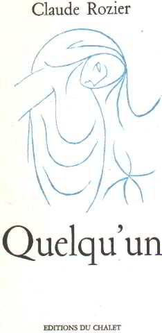Bild des Verkufers fr Quelqu'un zum Verkauf von librairie philippe arnaiz