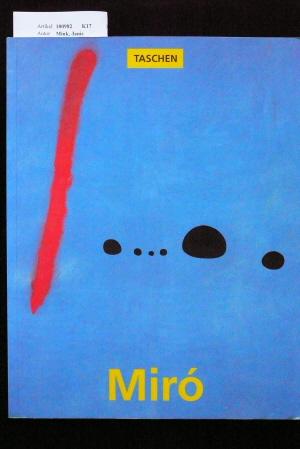 Image du vendeur pour Joan Miro 1893-1983 mis en vente par Buch- und Kunsthandlung Wilms Am Markt Wilms e.K.
