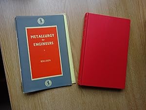 Seller image for Metallurgy for Engineers for sale by J R Wright