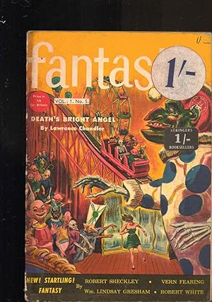 Seller image for FANTASTIC. Volume 1. No. 5. 1954. Fantasy Fiction. BRITISH EDITION. Magazine for sale by SAVERY BOOKS