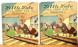 Image du vendeur pour Little Lulu Her Train Ride To Grandma's mis en vente par Jans Collectibles: Vintage Books