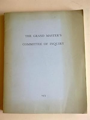 The Grand Master's Committee Of Inquiry - 1973