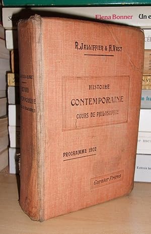 Seller image for COURS COMPLETS D'HISTOIRE - Histoire Contemporaine : Cours De Philosophie - Tableaux, Cartes - Rdig Conformment Au Programme Du 11 Aot 1902 for sale by Planet'book