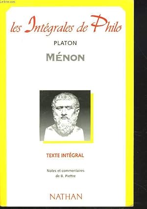 Image du vendeur pour MENON mis en vente par Le-Livre