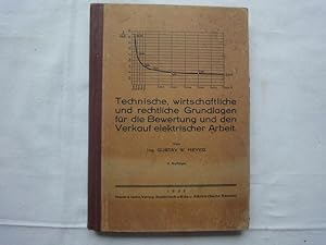 Imagen del vendedor de Technische, Wirtschaftliche Und Rechtliche Grundlagen Fr Die Bewertung Und Den Verkauf Elektrischer Arbeit a la venta por Malota