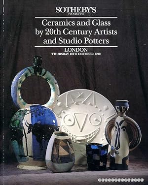 Seller image for CERAMICS AND GLASS BY 2OTH CENTURY ARTISTS AND STUDIO POTTERS for sale by Pendleburys - the bookshop in the hills