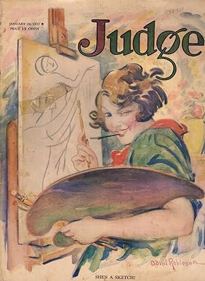 Bild des Verkufers fr Judge: The World's Wittiest Weekly: Volume 92, No. 2361, January 29, 1927 zum Verkauf von Dorley House Books, Inc.