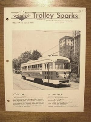 Immagine del venditore per TROLLEY SPARKS; BULLETIN 71 venduto da Robert Gavora, Fine & Rare Books, ABAA