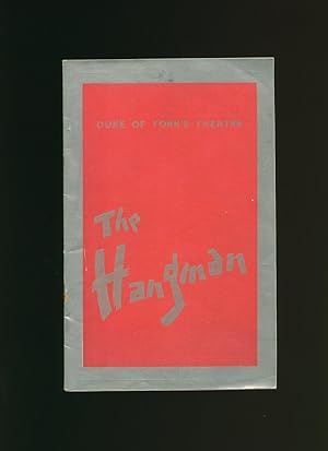 Imagen del vendedor de The Hangman: Souvenir Theatre Programme Performed at Duke of York's Theatre, London a la venta por Little Stour Books PBFA Member