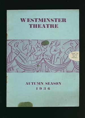 Seller image for A Month in the Country: Souvenir Theatre Programme Performed at Westminster Theatre, Palace Street, Buckingham Gate, London for sale by Little Stour Books PBFA Member