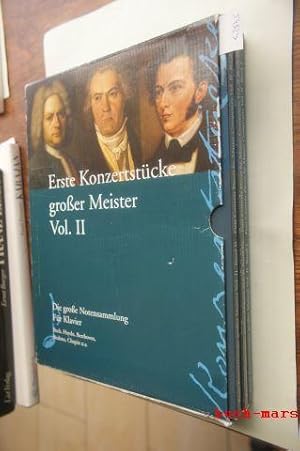 Erste Konzertstücke großer Meister. Vol 2. 3 Bde.