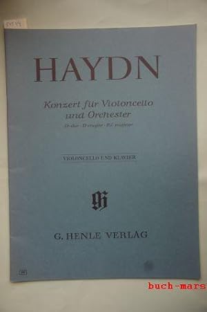 Konzert für Violoncello und Orchester D-Dur (Hob. VIIb:2) - Violoncello und Klavier